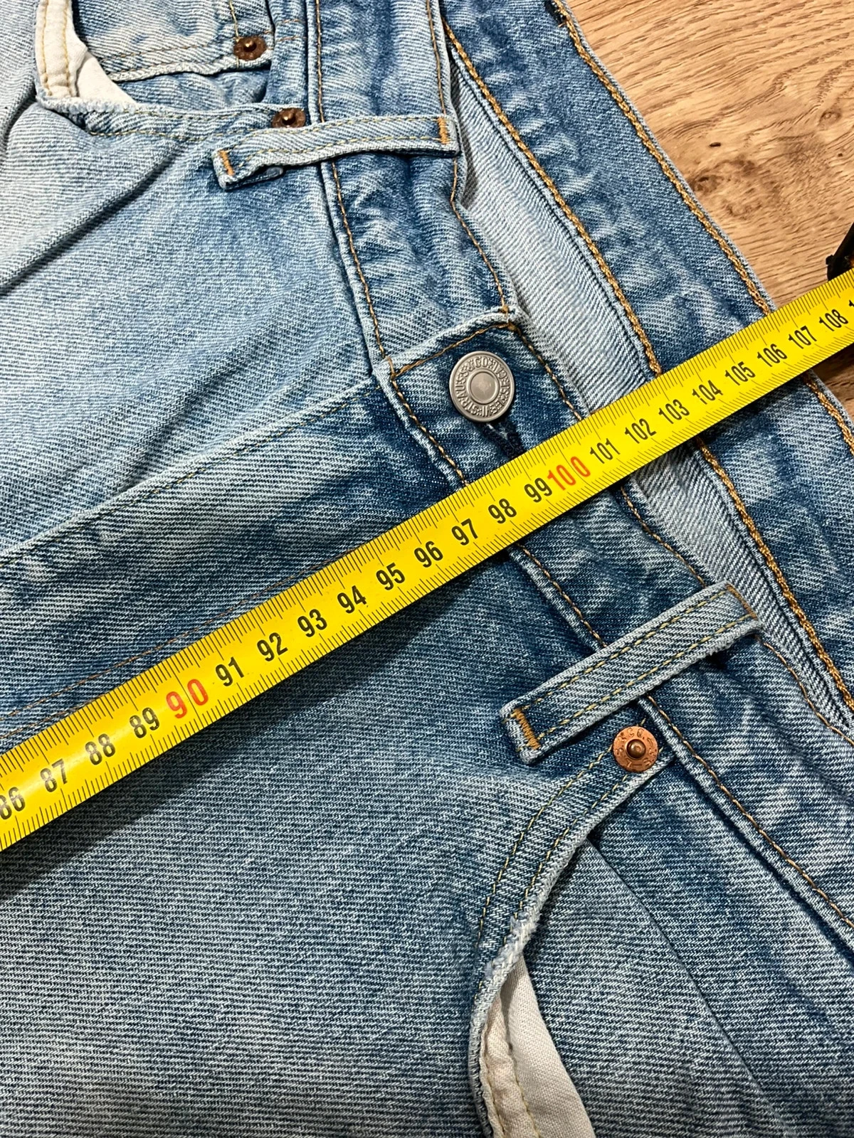 Jean Levi’s Homme 514 Straight W38 L30 Vintage 99% Coton Bleu  Lvh 133 – photo 17